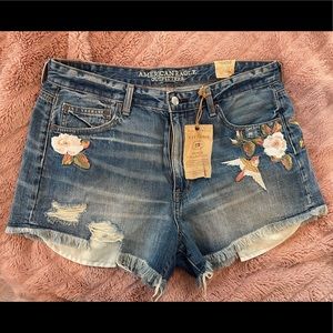 NWT American Eagle Vintage Hi-Rise Festival Shorts